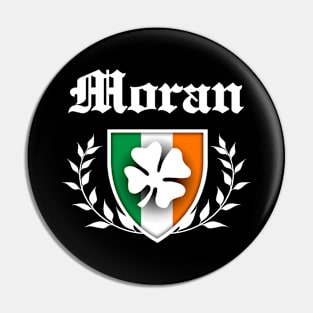 Moran Shamrock Crest Pin