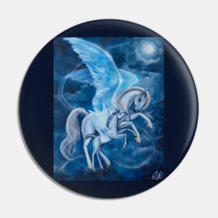 Moonlight dance Pin