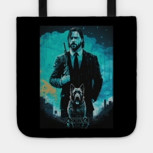 John Wick illustration Tote