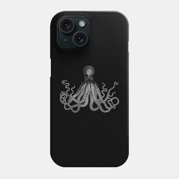 Vintage Octopus Phone Case by n23tees