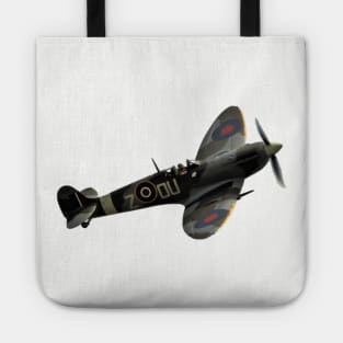 Spitfire front - Cockpit back Tote