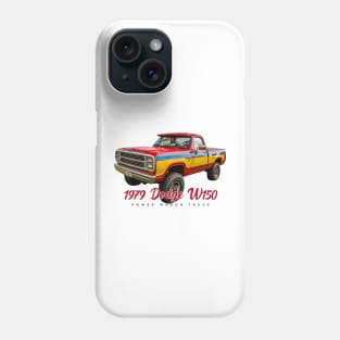 1979 Dodge W150 Power Wagon Truck Phone Case