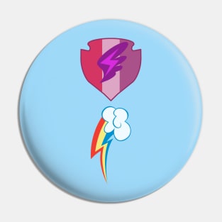 My little Pony - Scootaloo + Rainbow Dash Cutie Mark V2 Pin