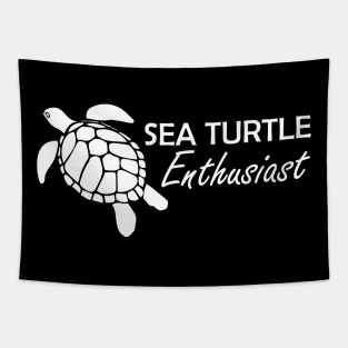 Sea Turtle Enthusiast Tapestry