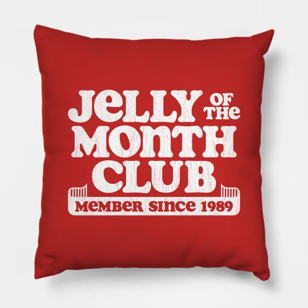 Jelly Of The Month Club Pillow by Bettye Janes