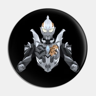 Ultraman Trigger Dark (Low Poly Style) Pin