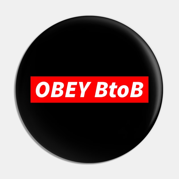 OBEY B to B Pin by BTSKingdom