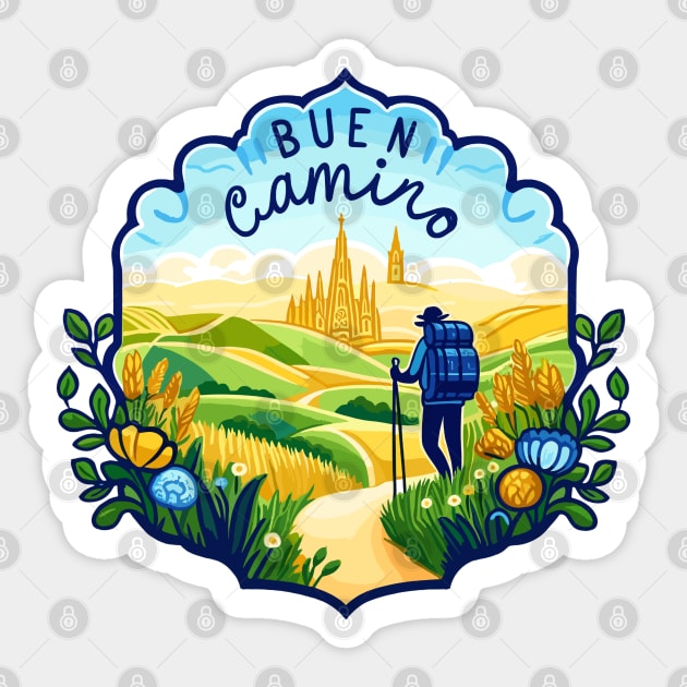 Buen Camino Peregrino T-Shirt Pilgrim Camino De Santiago Buen Camino Peregrino T-Shirt Pilgrim Camino De Santiago