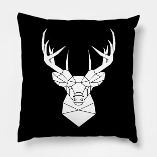 Geometric Deer Pillow