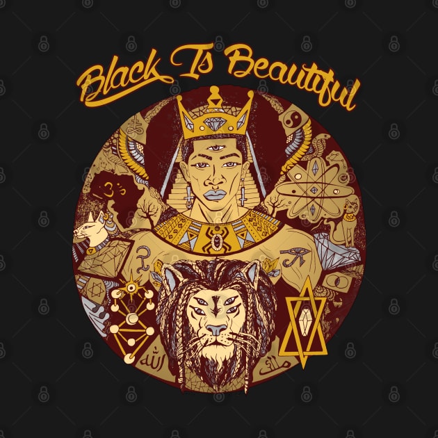 Champagne Black King Black Is Beautiful by kenallouis