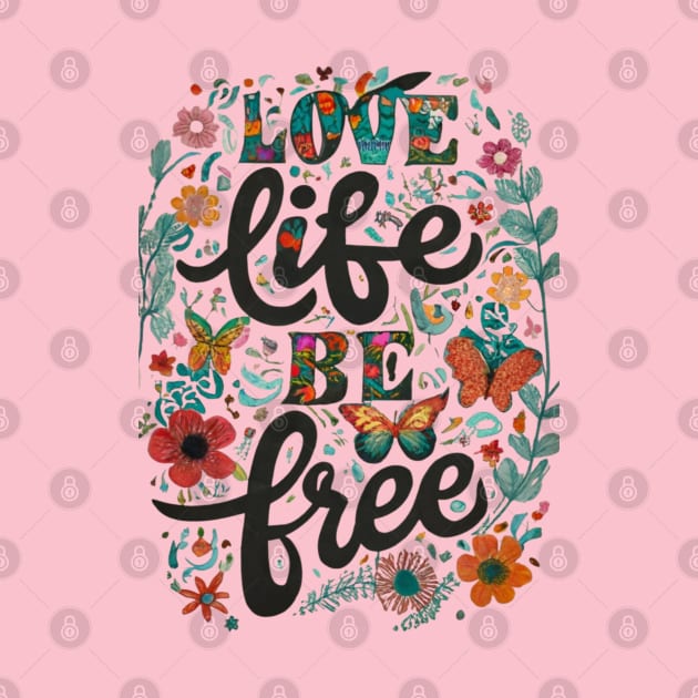 Love Your Life Be Free by The Global Worker