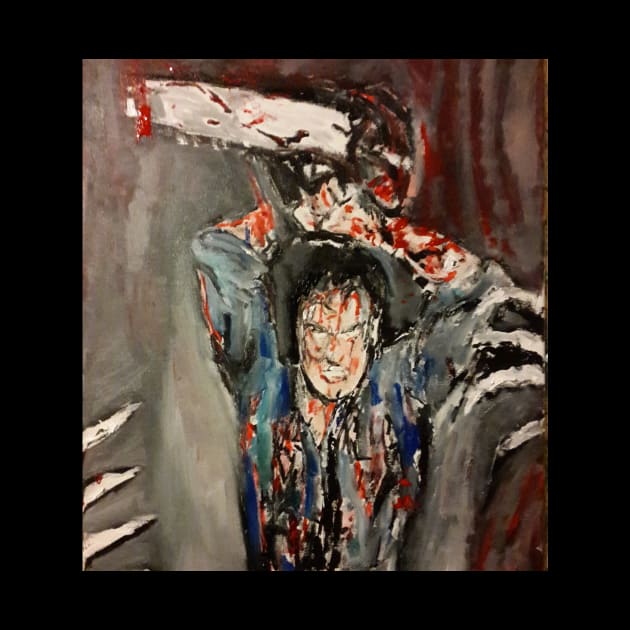 evil dead by Mike Nesloney Art