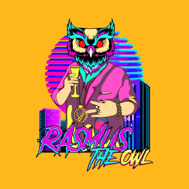 RASMUS THE OWL by theanomalius_merch