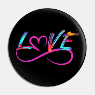 Infinity Love Pin