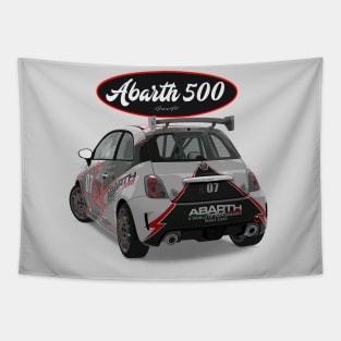 ABARTH 500 507 Back Tapestry