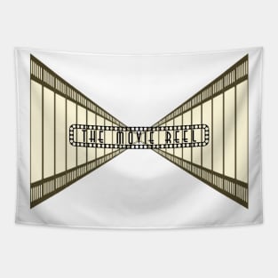 The Movie Reel Channel Perspective Vintage Tapestry