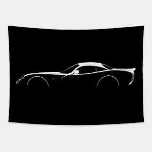 TVR Tuscan S Silhouette Tapestry