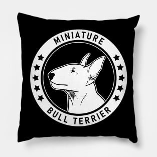 Miniature Bull Terrier Fan Gift Pillow