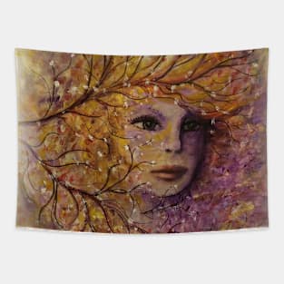 Lady of Spring Tapestry