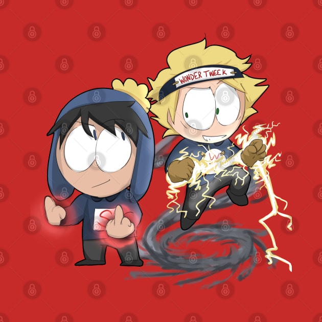 Super Craig and Wonder Tweek by iiamti