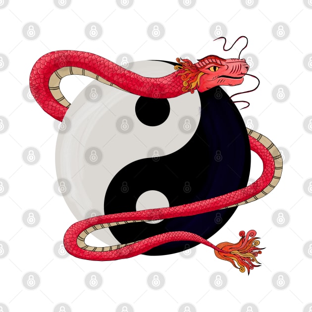 Dragon Yin Yang by artolxxvia