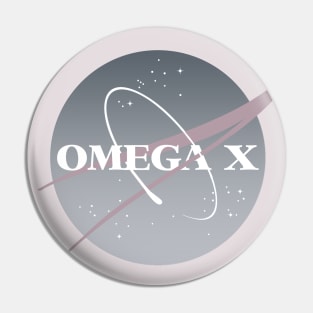 OMEGA X (NASA) Pin