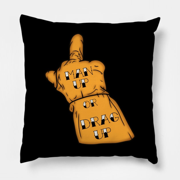 Funny Welding Union Tradesmen Design Pillow by NeelyStudio