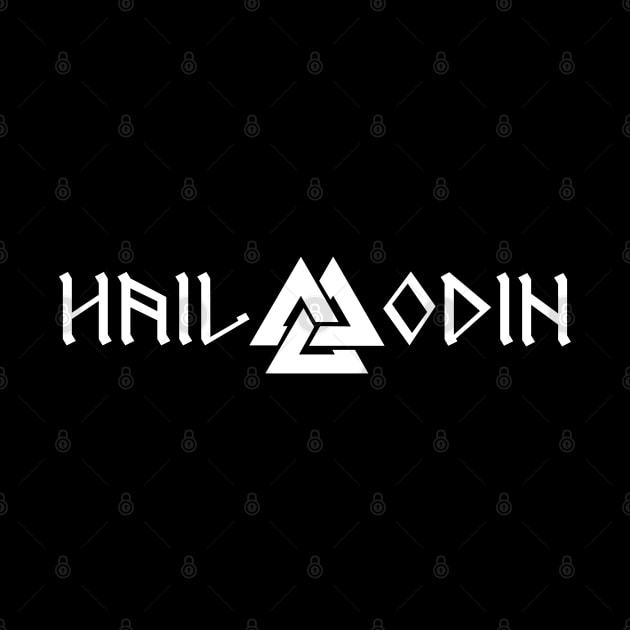 Hail Odin - Valknut by BlackRavenOath