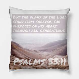 Psalms 33:11 Pillow