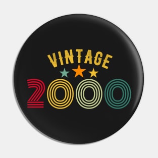 Vintage 2000 Birthday Pin