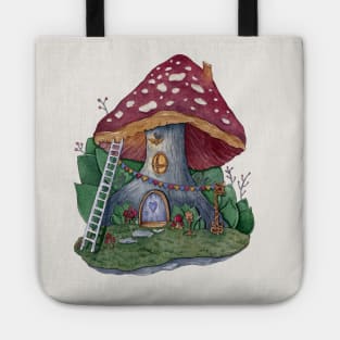 Mushroom House Tote