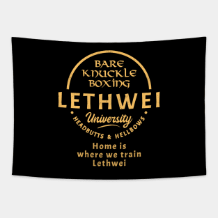 Lethwei Bare Knuckle University Tapestry