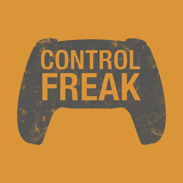 Control Freak Video Game Console Controller - Funny Gamer by cottoncanvas