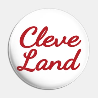 Cleve Land Pin