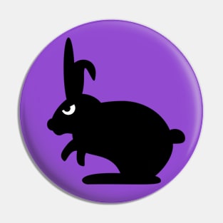 Angry Animals: Bunny Pin