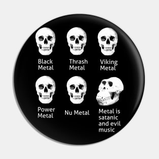 Metal Meme #1 Pin