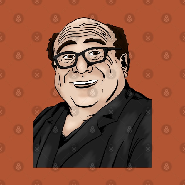 Danny DeVito by Black Snow Comics