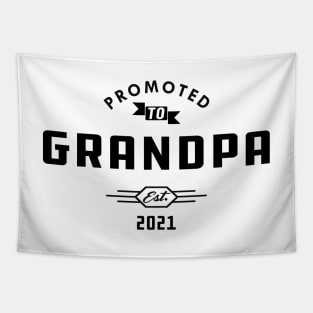 New Grandpa - Promoted to grandpa est. 2021 Tapestry