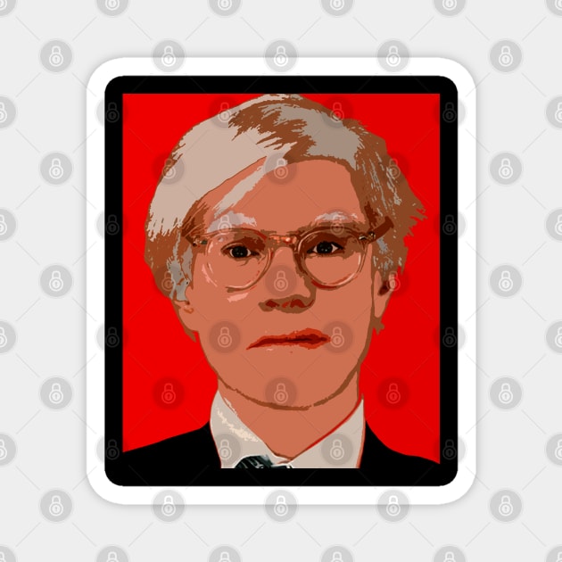 andy warhol Magnet by oryan80