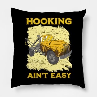 Tow Trucker Husband Gift Pillow