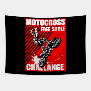 MOTOCROSS FREE STYLE CHALLANGE Tapestry