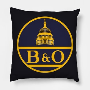 Baltimore and Ohio Railroad B&O Pillow