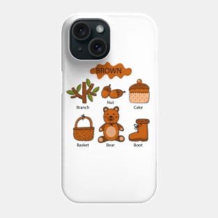 Brown Phone Case