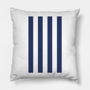 Tottenham 1953 Navy and White Stripes Pillow