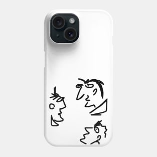 Three-Way Conversation Phone Case