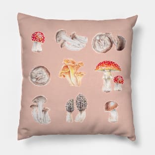 Many mushrooms Pillow