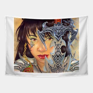 Velvet And Steel Tapestry