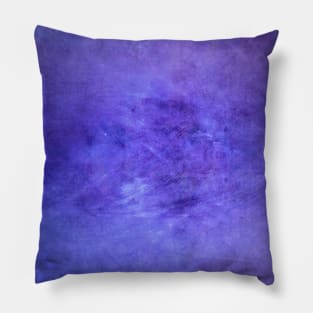 Purple blue grunge texture Pillow