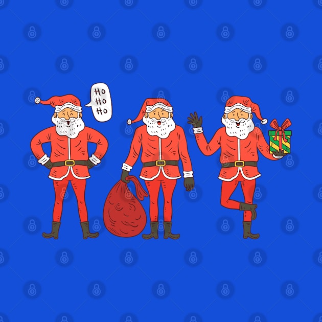 Santa Claus Funny by Mako Design 