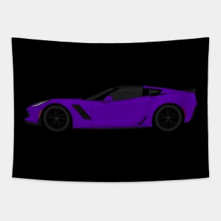 Z06 PURPLE Tapestry